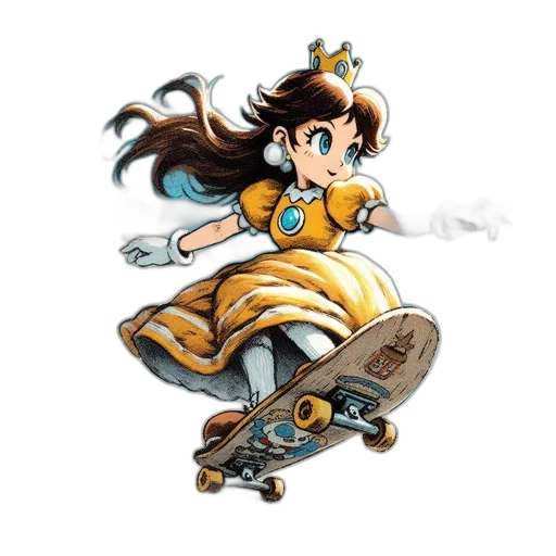 dress, staff, concept art, anime transparent PNG cut-out