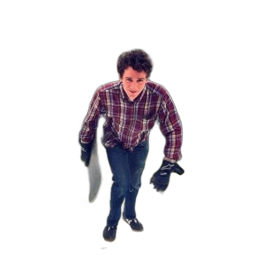 robot, jacket, creature, weapon transparent PNG cut-out