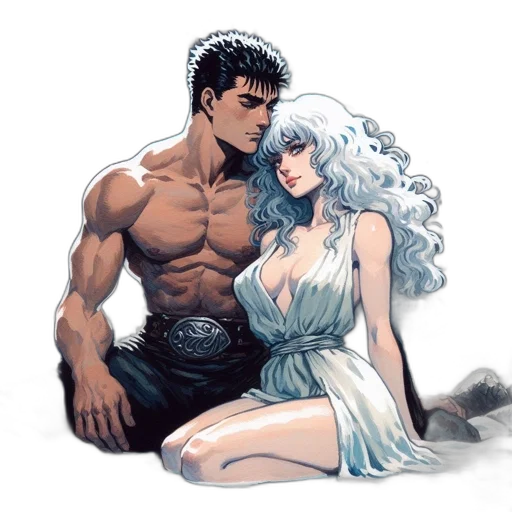 sword, comic book art, anime, fantasy art transparent PNG cut-out