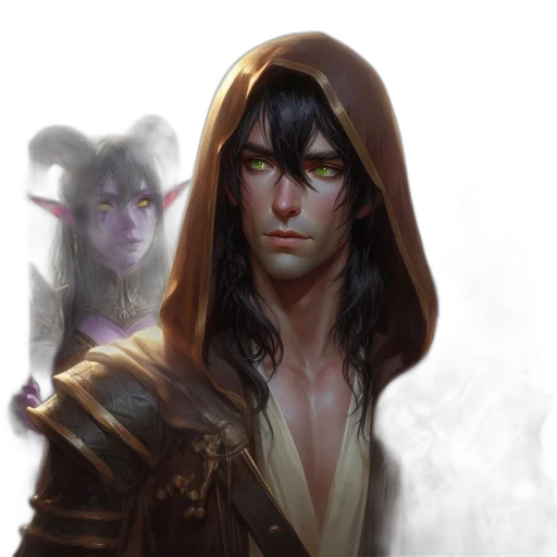 fantasy art, concept art, comic book art, photorealistic transparent PNG cut-out