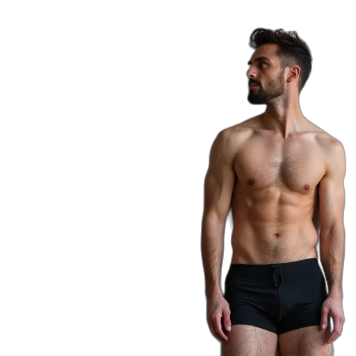 four, pairs, mens, boxer transparent PNG cut-out