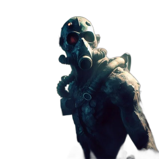 mask, weapon, robot, creature transparent PNG cut-out