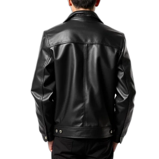 jacket, 3d render, photorealistic, person transparent PNG cut-out