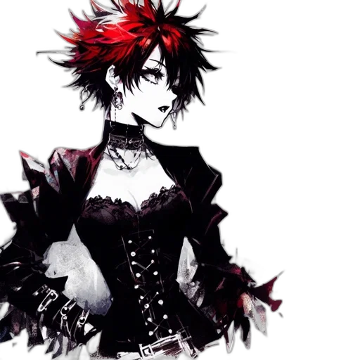 dress, staff, jacket, crown transparent PNG cut-out