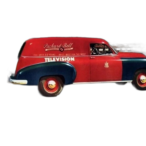 car, 3d render, old, advertisement transparent PNG cut-out