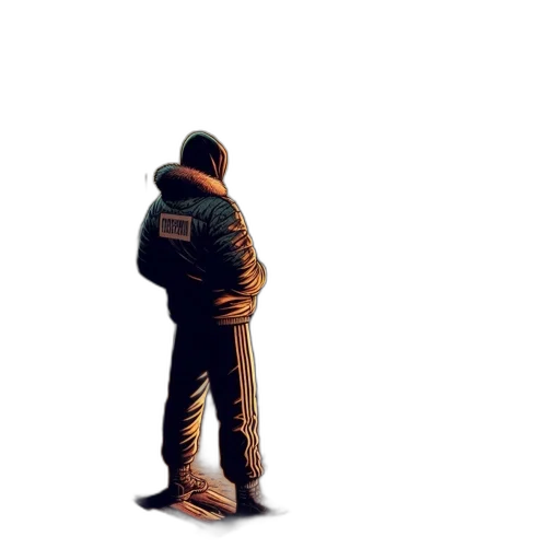 jacket, concept art, pixel art, 3d render transparent PNG cut-out