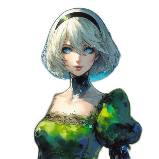 dress, face, robot, mask transparent PNG cut-out