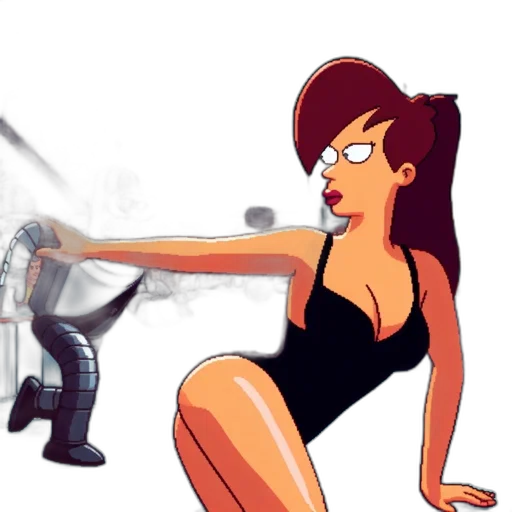 concept art, comic book art, cartoon, pixel art transparent PNG cut-out