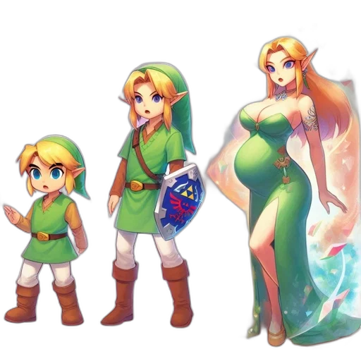 dress, pixel art, concept art, fantasy art transparent PNG cut-out