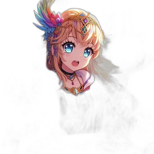 crown, face, dragon, creature transparent PNG cut-out