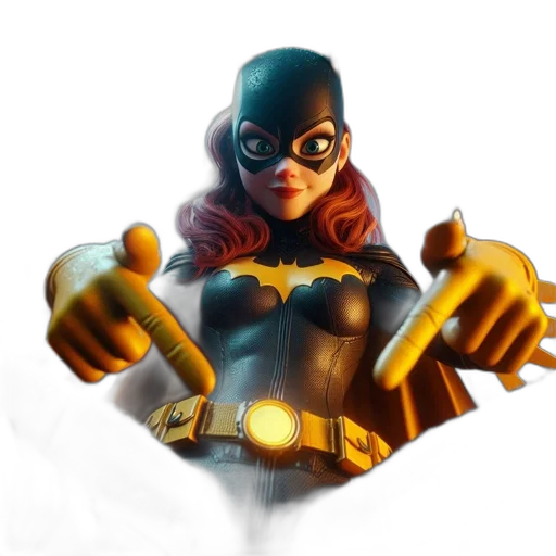 comic book art, concept art, 3d render, fantasy art transparent PNG cut-out