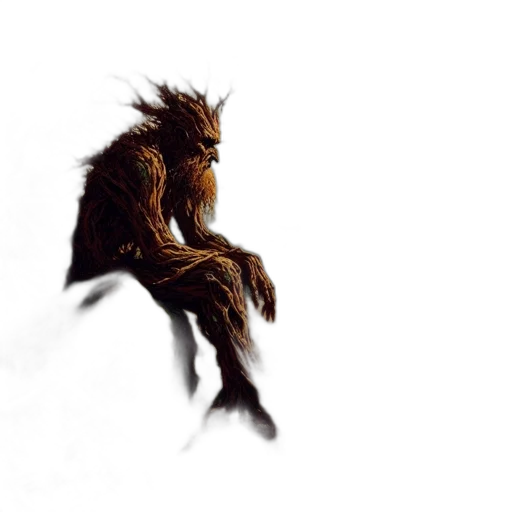 creature, dragon, animal, staff transparent PNG cut-out