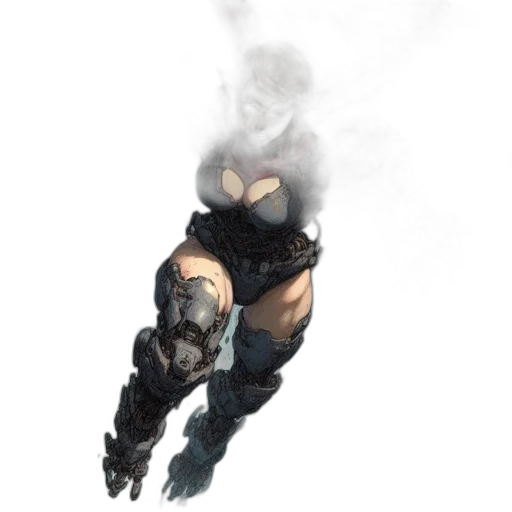 mask, robot, weapon, dragon transparent PNG cut-out
