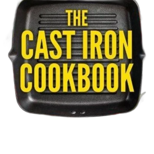 cast, iron, cookbook, guide transparent PNG cut-out