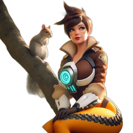 staff, weapon, animal, robot transparent PNG cut-out