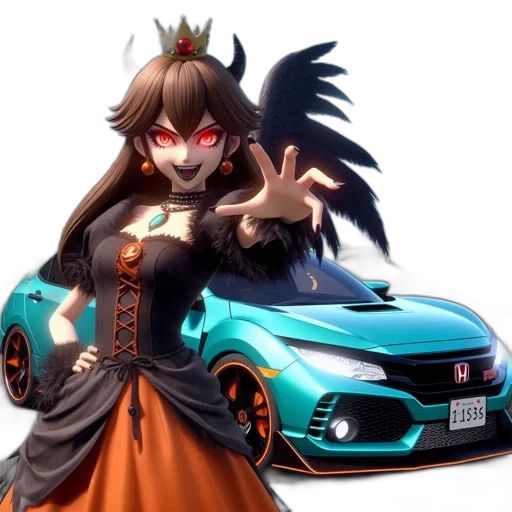 car, dragon, anime, concept art transparent PNG cut-out