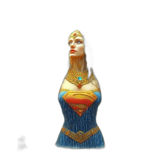 jewelry, crown, dress, 3d render transparent PNG cut-out