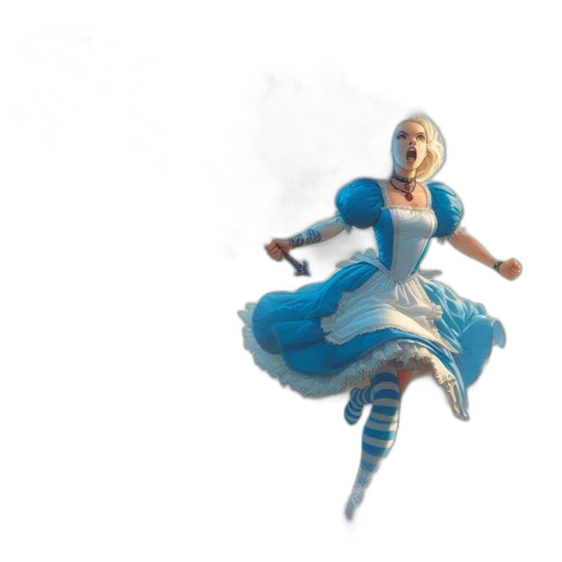 dress, sword, creature, umbrella transparent PNG cut-out