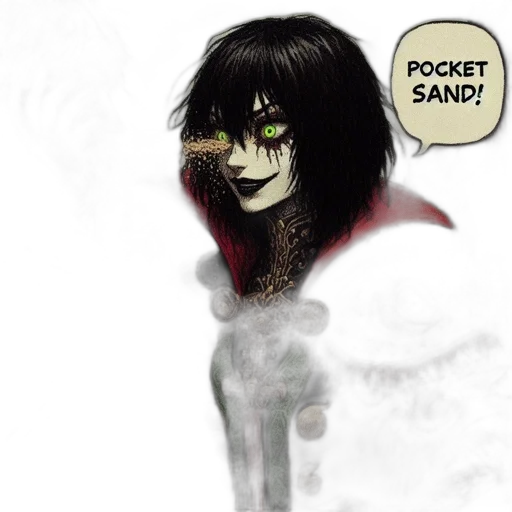 mask, comic book art, concept art, fantasy art transparent PNG cut-out