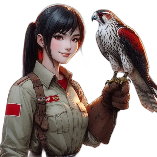 staff, weapon, animal, jacket transparent PNG cut-out