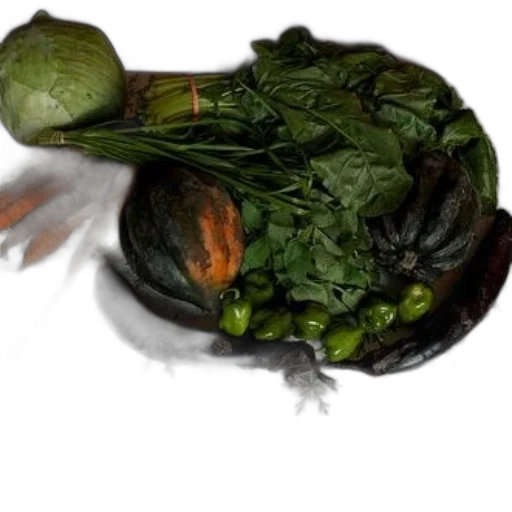 food, dragon, crown, hair transparent PNG cut-out