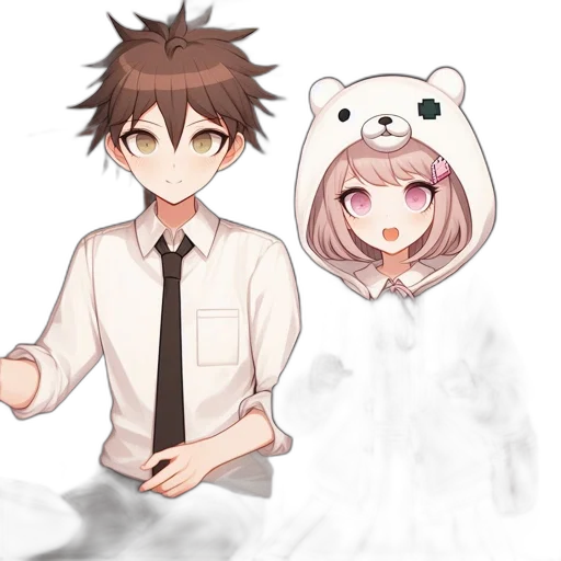mask, dress, creature, staff transparent PNG cut-out