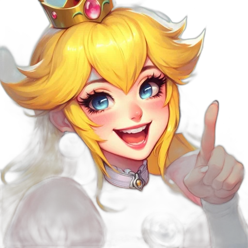 crown, face, staff, pixel art transparent PNG cut-out