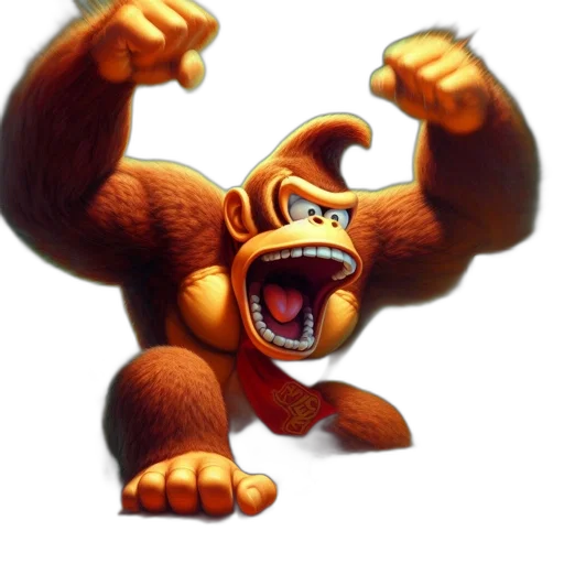 animal, creature, concept art, 3d render transparent PNG cut-out