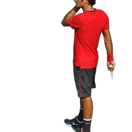 staff, 3d render, red, tennis transparent PNG cut-out