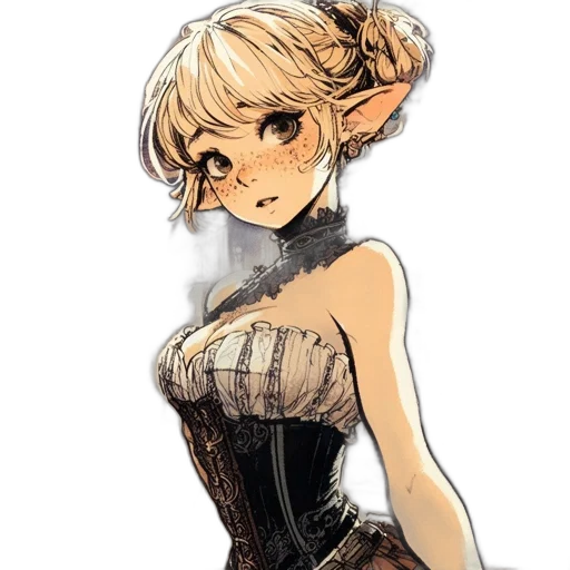 dress, staff, mask, face transparent PNG cut-out