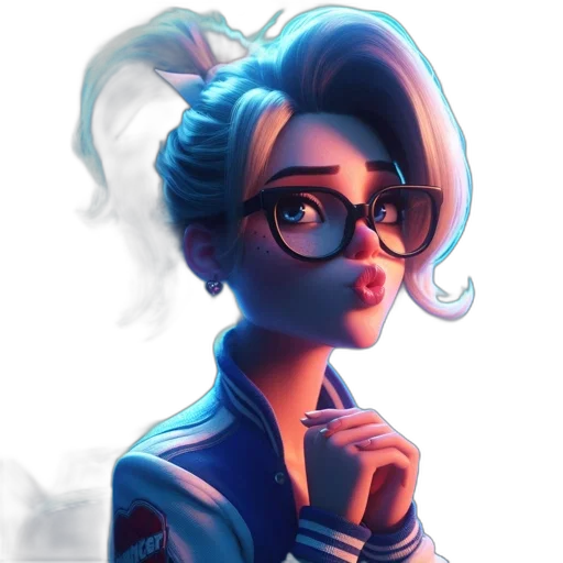 staff, face, jacket, concept art transparent PNG cut-out