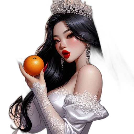 crown, jewelry, photorealistic, fantasy art transparent PNG cut-out
