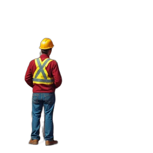 jacket, staff, robot, hat transparent PNG cut-out