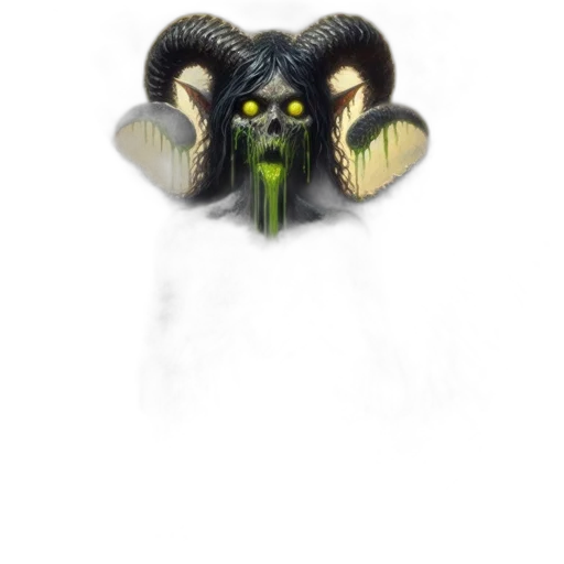 creature, mask, animal, staff transparent PNG cut-out