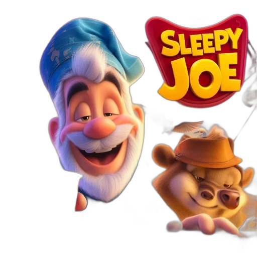 concept art, 3d render, cartoon, animated transparent PNG cut-out