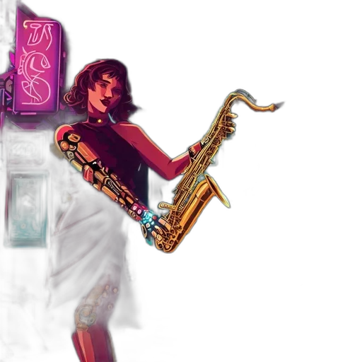 vaporwave, concept art, photorealistic, watercolor transparent PNG cut-out