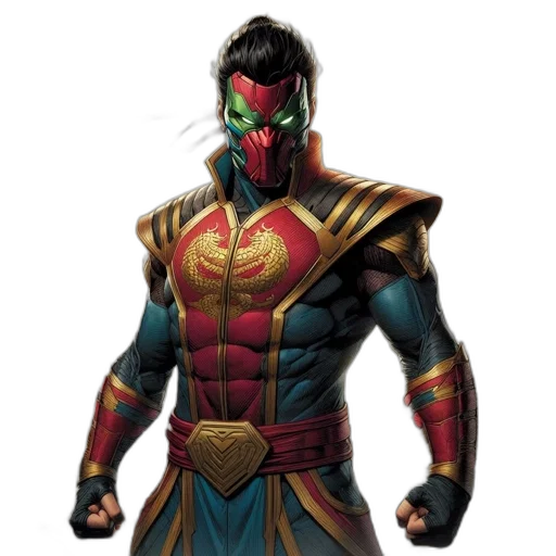 mask, comic book art, concept art, fantasy art transparent PNG cut-out