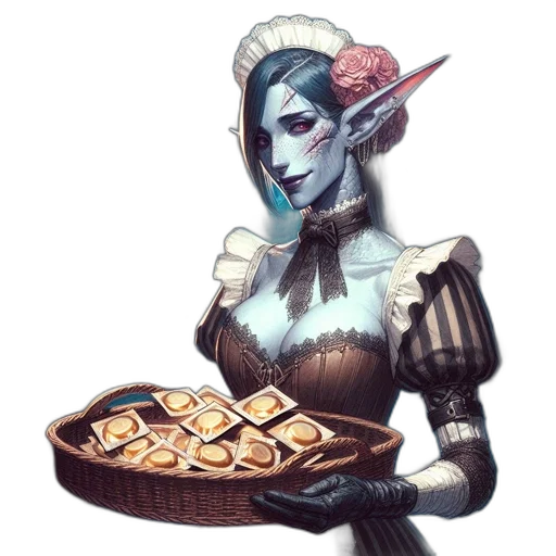 food, staff, jewelry, fantasy art transparent PNG cut-out