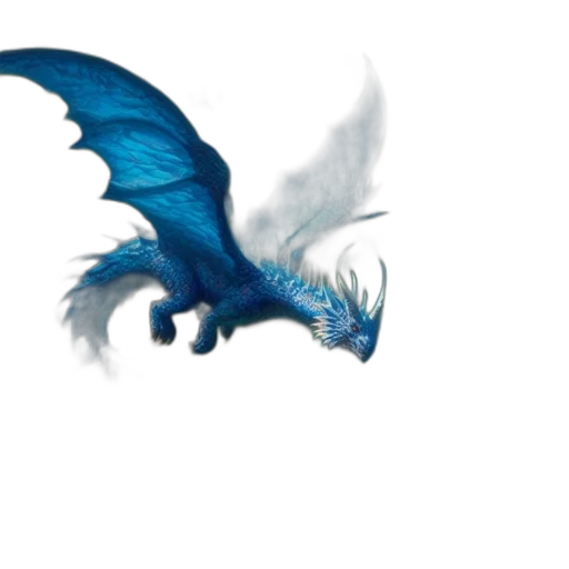 dragon, creature, animal, staff transparent PNG cut-out