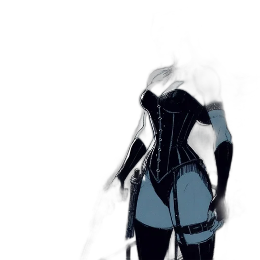 dress, mask, robot, jacket transparent PNG cut-out
