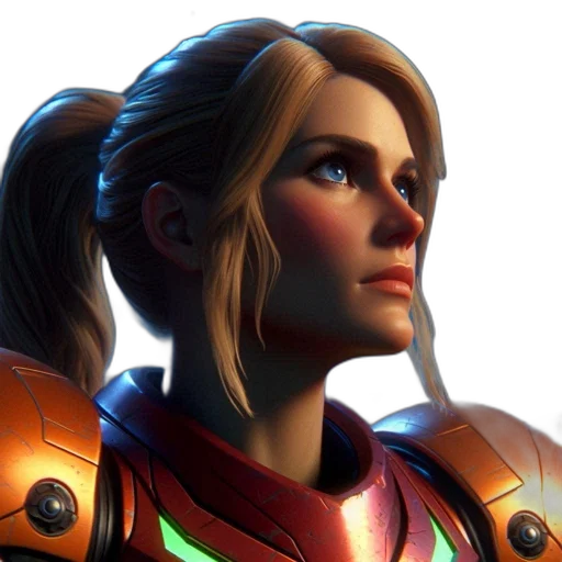face, robot, weapon, staff transparent PNG cut-out