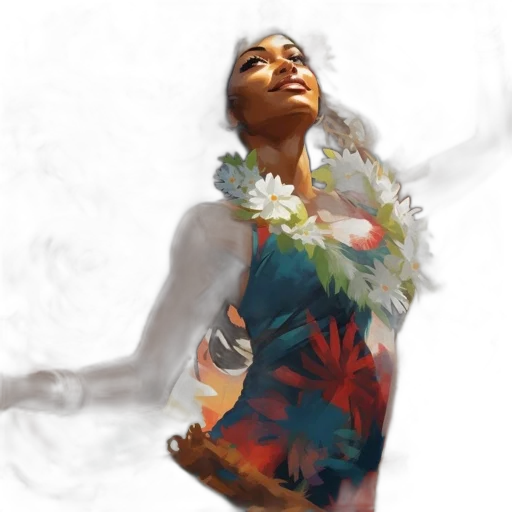 dress, photorealistic, concept art, fantasy art transparent PNG cut-out