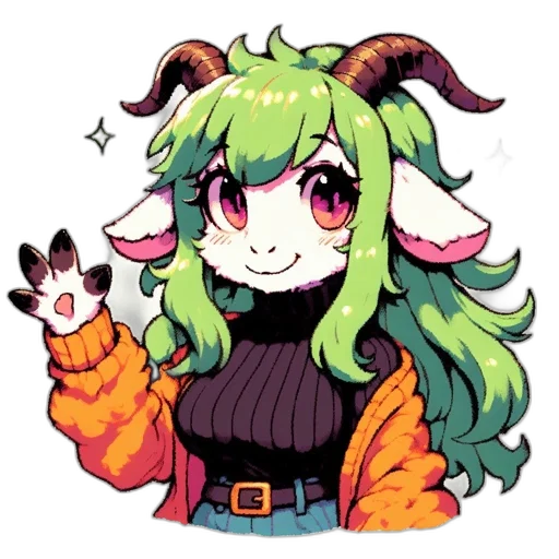 dragon, staff, creature, animal transparent PNG cut-out