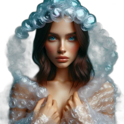 jewelry, crown, dress, face transparent PNG cut-out