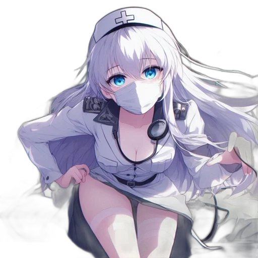 robot, dress, staff, sword transparent PNG cut-out