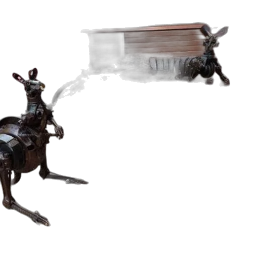 robot, furniture, dragon, animal transparent PNG cut-out