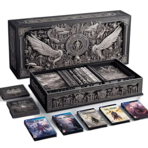 luxury, final, fantasy, collector transparent PNG cut-out