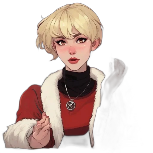 staff, jacket, face, pixel art transparent PNG cut-out