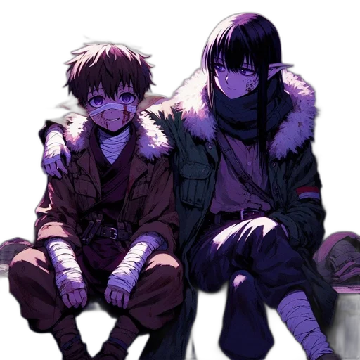 jacket, cyberpunk, concept art, anime transparent PNG cut-out