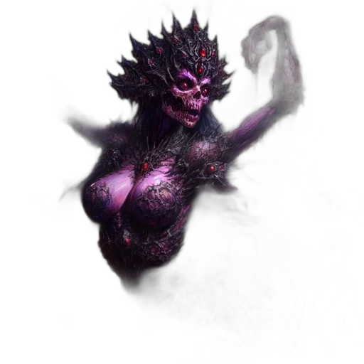 dragon, creature, staff, mask transparent PNG cut-out